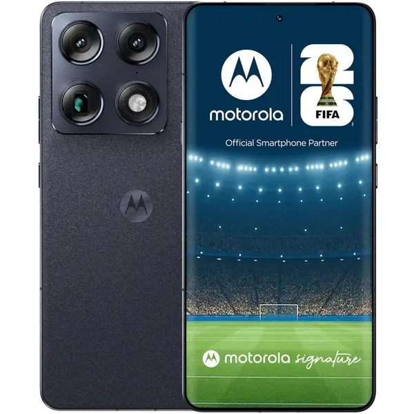 Motorola Telefon mobil Motorola Signature, 512GB, 16GB RAM, 5G, Dual SIM, Negru Carbon