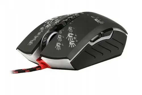 Mouse A4Tech Bloody Blazing A60, Wired, USB, iluminare (Negru)