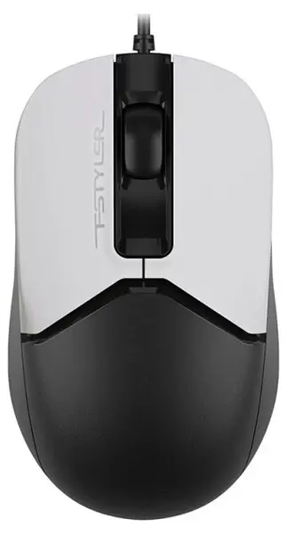 Mouse A4Tech - FSTYLER FM12S Panda, optic , alb /negre