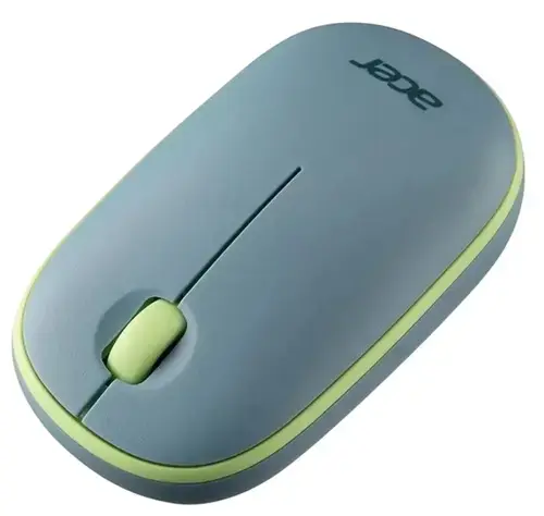 Mouse Acer AMR100, Wireless 2.5Ghz, USB (Albastru/Verde)