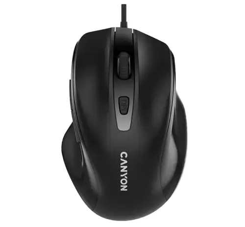 Mouse Canyon M-6, Wired, USB (Negru)