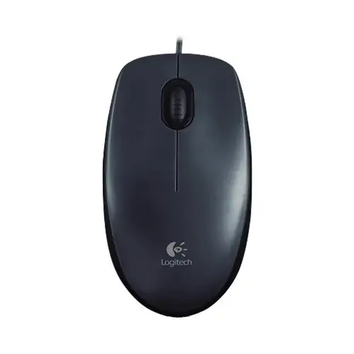 Mouse cu fir LOGITECH M100 910-006652, USB, 1000 DPI (Negru)