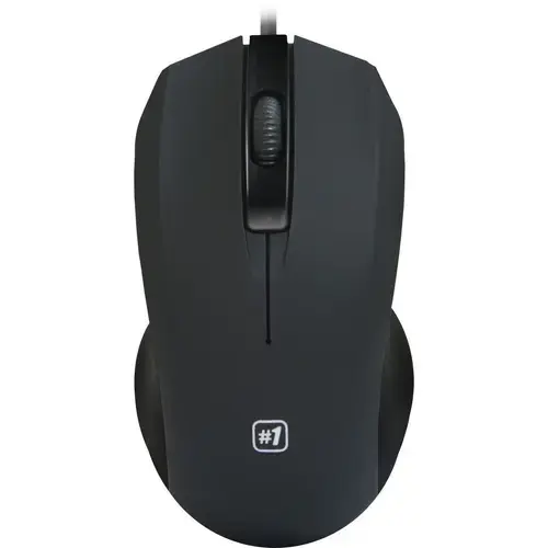 Mouse cu fir Usb Defender, 1000 DPI, Negru