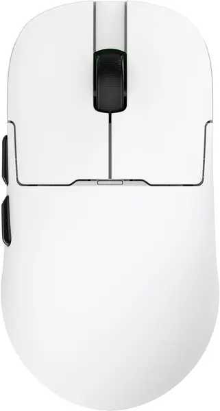 Mouse de gaming AJAZZ – AJ159P MC Charging dock, optic, fără fir, alb