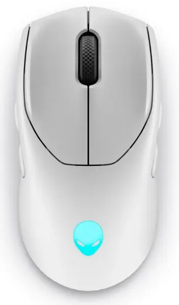 Mouse de gaming Alienware - AW720M, optic, wireless, Lunar Light