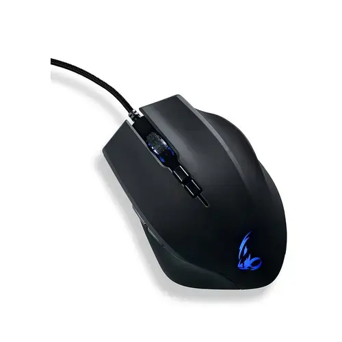 Mouse de gaming cu fir MediaRange MRGS203, RGB, 4800 DPI (Negru)