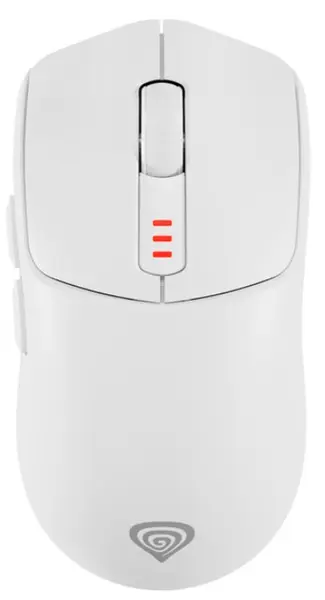 Mouse de gaming Genesis - Zircon 500, optic, wireless, alb