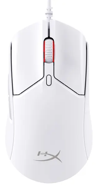 Mouse de gaming HyperX - Pulsefire Haste 2, optic, alb