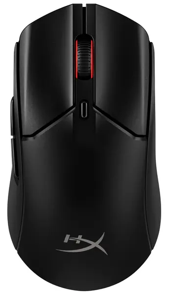 Mouse de gaming HyperX - Pulsefire Haste 2, optic, wireless, negru