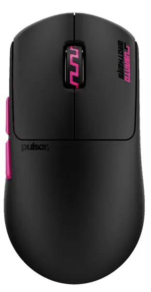 Mouse de gaming Pulsar - Susanto-X Medium, optic, fără fir , roz/negru