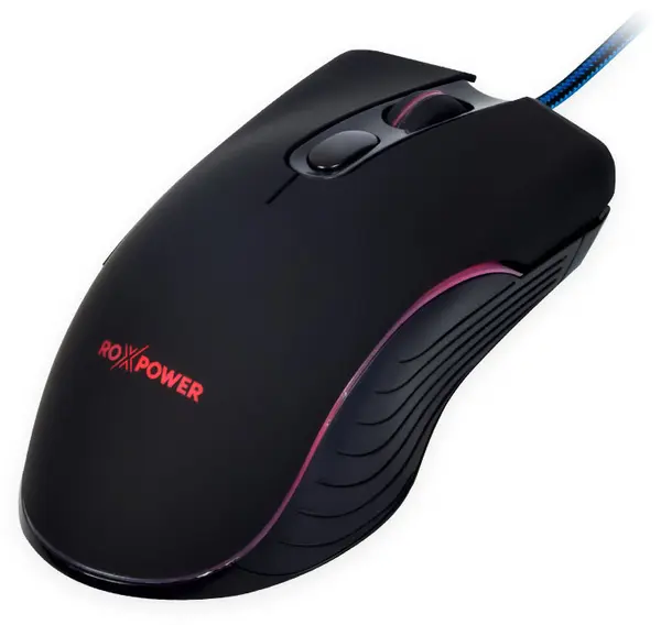 Mouse de gamingRoxpower - G20 Gaming RGB, optic, negru