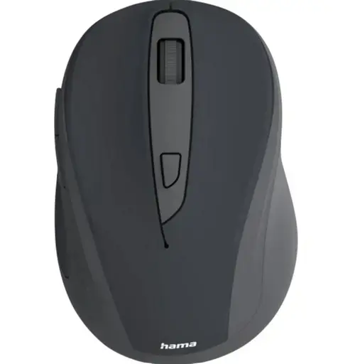 Mouse ergonomic Hama WM-400, Wireless 2.4Ghz, USB-A (Negru)