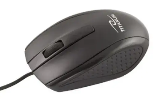 Mouse ESPERANZA Titanum TM110K, 1000 DPI, USB 2.0, Optic (Negru)