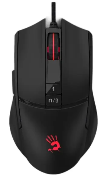 Mouse gaming A4tech Bloody - L65 MAX, optic, negru