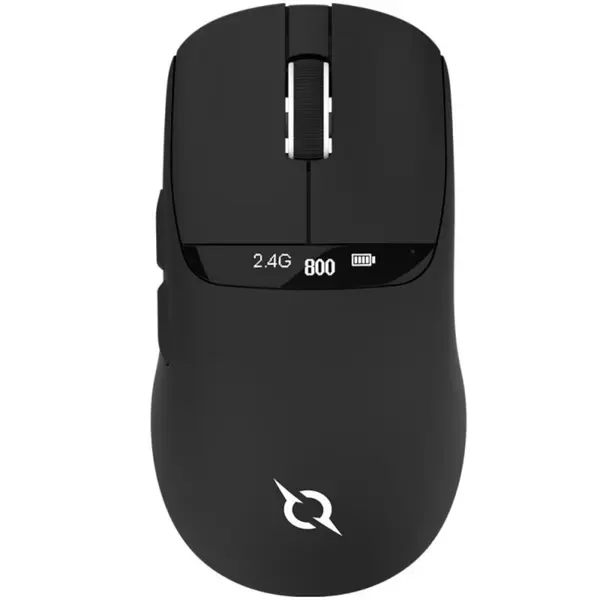 Mouse gaming Aqirys Nyx, Wireless, RGB, Negru
