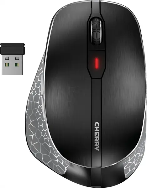 Mouse gaming Cherry - MW 8C Ergo, wireless, negru