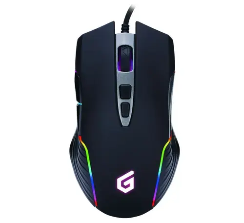 Mouse Gaming Conceptronic DJEBBEL03B, Wired, USB, 7200 dpi, RGB (Negru)