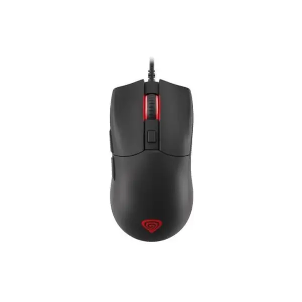 Mouse gaming cu fir Genesis Krypton 750, senzor optic Pixart PAW3333, interfata USB, rezolutie maxima 8000 DPI, numar butoane programabile 6, iluminare RGB, switch mecanic Huano, Alb