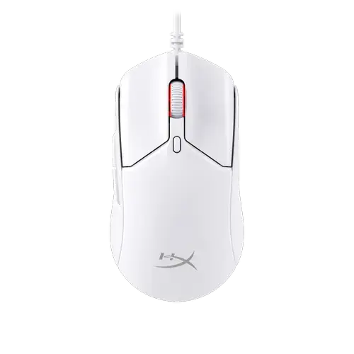 Mouse gaming cu fir HyperX Pulsefire Haste 2, 26.000 DPI (Alb)
