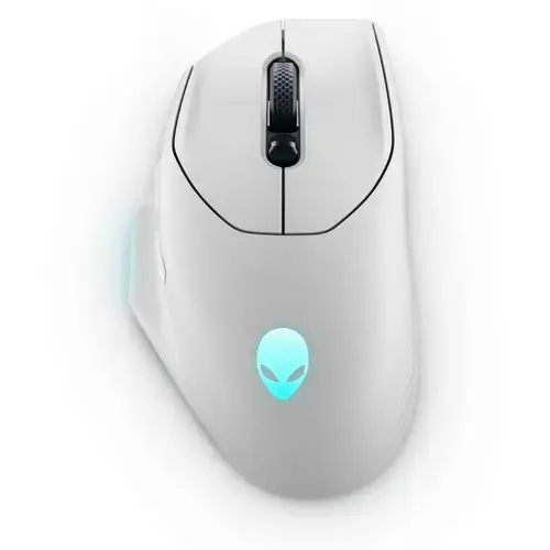 Mouse Gaming Dell Alienware AW620M, Wireless, 26000 DPI (Alb)