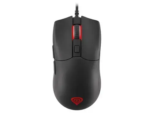 Mouse Gaming Genesis Krypton 750, USB-A, 8000 DPI, Iluminare RGB, 6 butoane programabile, Panouri interschimbabile, Greutate reglabila (Negru)