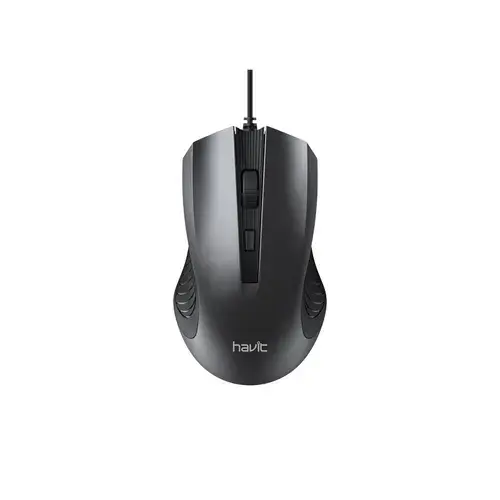 Mouse Gaming Havit GAMENOTE MS752, 1200 DPI, USB (Negru)
