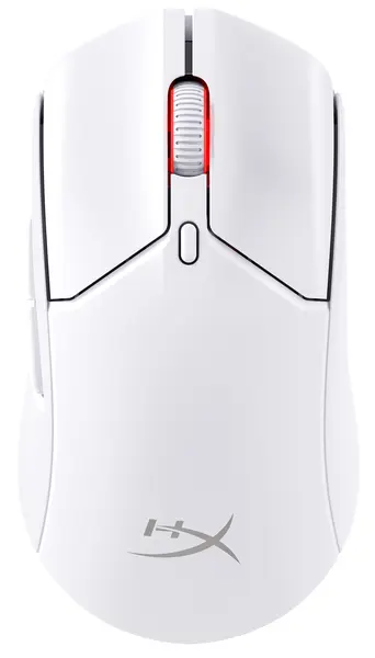 Mouse gaming HyperX - Pulsefire Haste 2, optic, wireless, alb