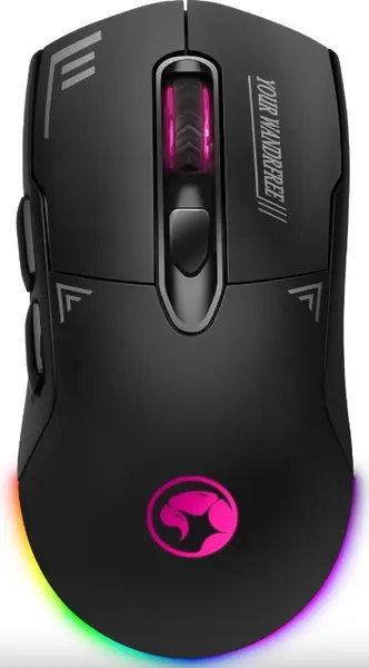 Mouse gaming Marvo - M803W, optic, wireless, negru