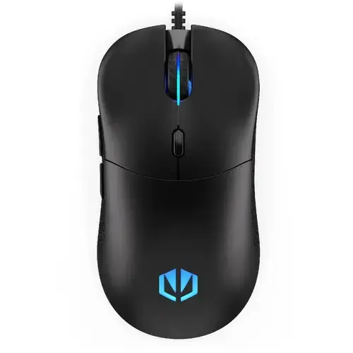 Mouse gaming optic Endorfy Gem Plus, iluminare RGB, Cu fir, USB, 19000 dpi (Negru)
