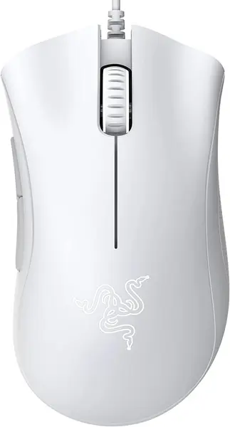 Mouse gaming Razer - DeathAdder Essential, optic, alb