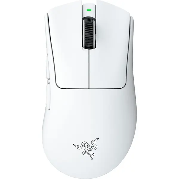 Mouse gaming Razer DeathAdder V4 Pro, 45000 DPI, Alb