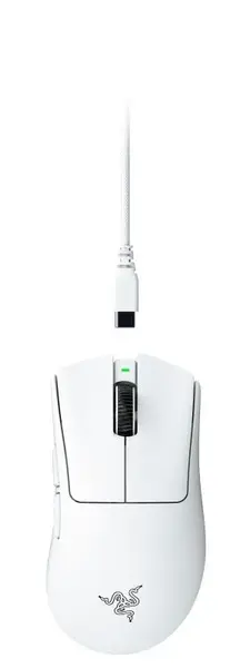 Mouse Gaming Razer DeathAdder V4 Pro, 45000 DPI, USB-C, Wireless (Alb)