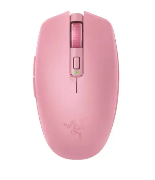 Mouse Gaming Razer Orochi V2 (2026), Wireless, Focus X 18000 DPI, 6 butoane, Switch-uri mecanice 2nd Gen, Pana la 1100 ore (Roz)