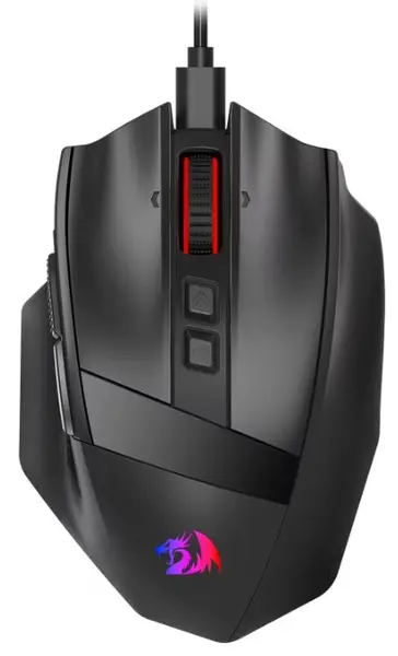 Mouse gaming Redragon - Rind Pro M813, optic, wireless, RGB, negru