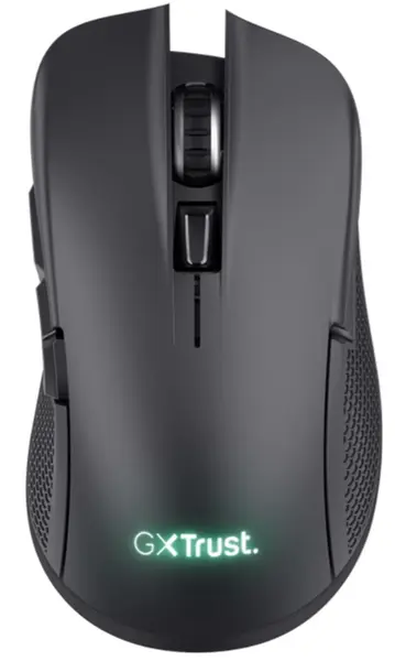 Mouse gaming Trust - GXT 923 Ybar, optic, wireless, negru