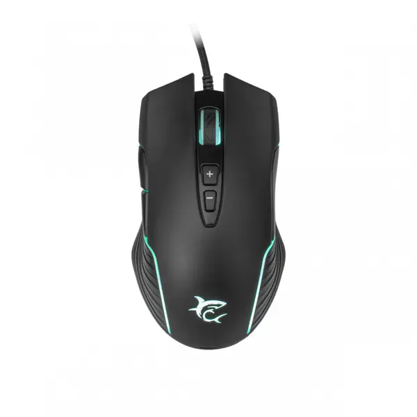Mouse gaming White Shark Azarah, Iluminare RGB, 7200 DPI, Negru