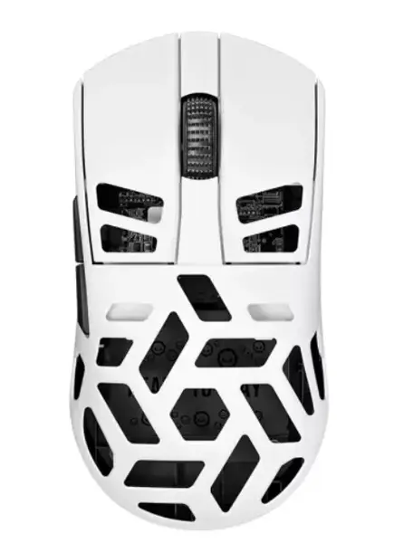 Mouse Gaming Wireless Lorgar MSE90W, Optic, 26000 DPI (Alb)