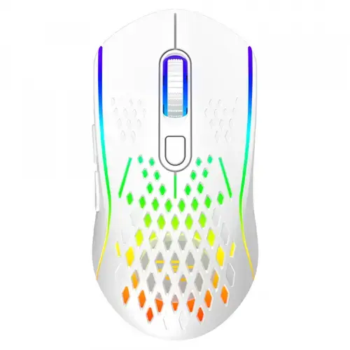 Mouse Gaming Wireless Proove Buzz, RGB, 800DPI - 4800DPI, Alb