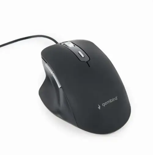 Mouse Gembird MUS-6B-02, Wired, USB (Negru)