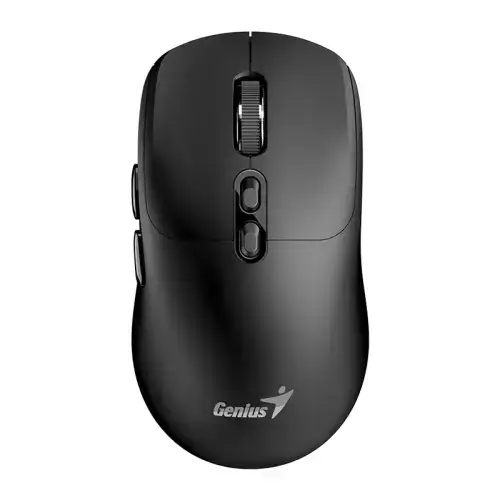 Mouse Genius NX-8080S, Wireless 2.4Gzh, Bluetooth, 1600dpi (Negru)