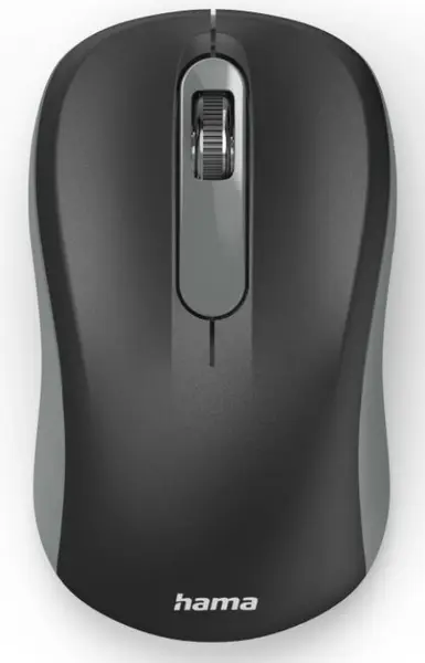 Mouse Hama - AMW-200, optic, wireless, gri/negru