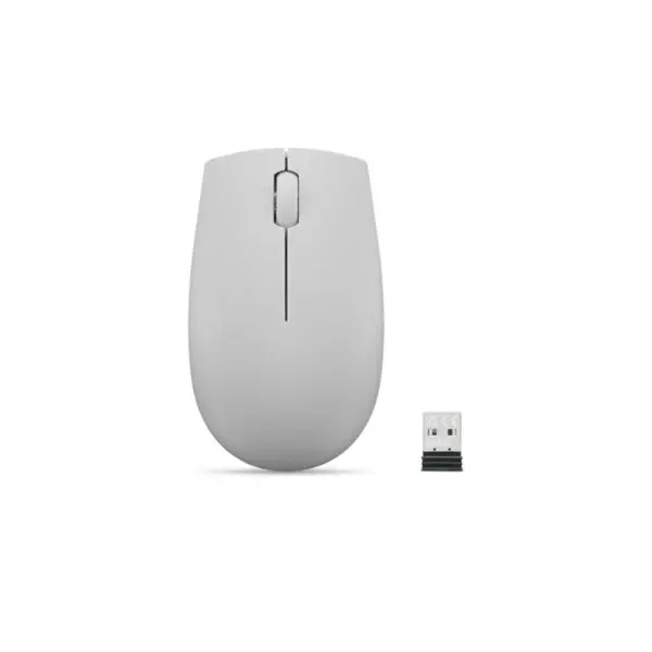 Mouse Lenovo 300, Wireless, 1000 DPI, Arctic Grey