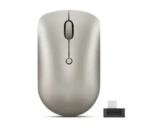 Mouse Lenovo 540, Wireless, USB-C (Crem)