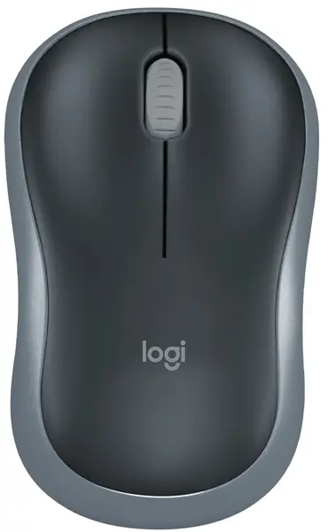 Mouse Logitech - M185, optic, wireless, Swift Grey