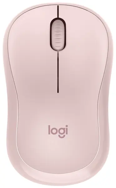 Mouse Logitech - M240 Silent BT, optic, optic, fără fir, roz