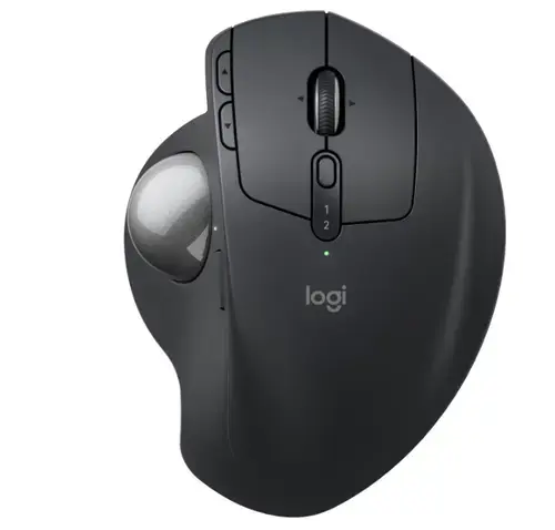 Mouse Logitech MX Ergo S, Wireless Trackball (Negru)