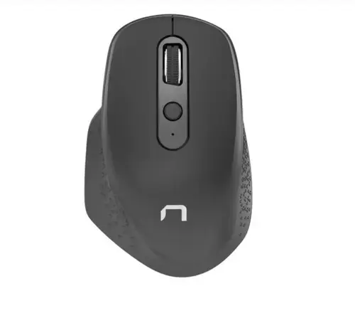Mouse Natec Falcon, Wireless 2.4GHz, Bluetooth, 3200 DPI, 6 butoane (Negru)