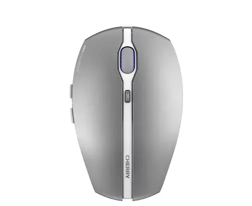 Mouse Optic Cherry Gentix BT, Bluetooth, 2000 DPI (Gri/Alb)