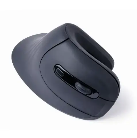 Mouse Optic Gembird MUSW-ERGO-03, USB Wireless (Negru)
