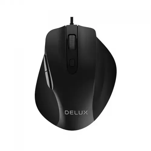 Mouse Optic M517-BK-WIRED, 1600 dpi (Negru)